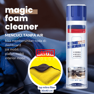 thumbnail image 2 of Ambitionous Magic Foam Cleaner, Ambitionous Foam Cleaner For Car And House, Magic Foam Cleaner Multi-Functional Cleaning Agent, Foam Cleaner All Purpo (1, 60ML 2 of 12
